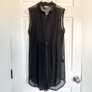 Anthropologie Vanessa Virginia sheer button up